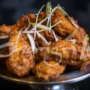 Alitas de Pollo Secas